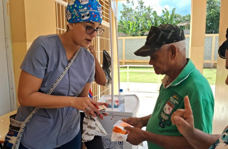 SRS Nordeste realiza operativo médico gratuito en Nagua