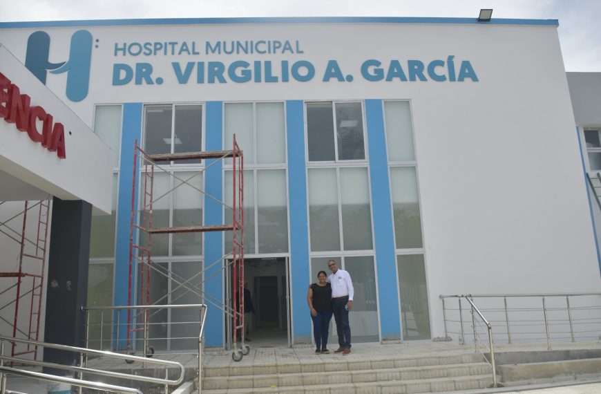 Casi listo el remozado hospital municipal Dr. Virgilio A. García