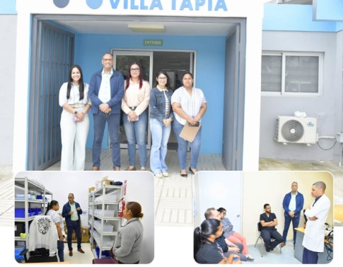 Titular SRSCNE supervisa hospitales en provincia Hermanas Mirabal